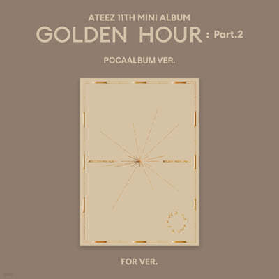 Ƽ (ATEEZ) - GOLDEN HOUR : Part.2 [POCAALBUM VER.][FOR Ver.]