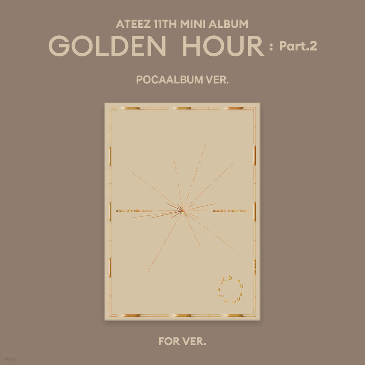 에이티즈 (ATEEZ) - GOLDEN HOUR : Part.2 [POCAALBUM VER.][3종 중 랜덤 발송]