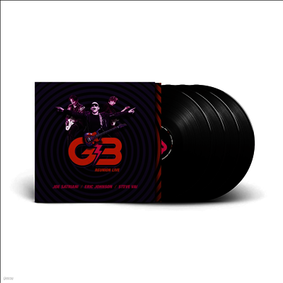 G3,Joe Satriani,Eric Johnson,Steve Vai — G3: Reunion Live (25th Anniversary Reunion Tour) 앨범 커버