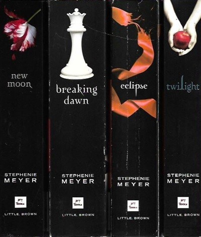 Stephenie Meyer 소설집 Breaking Dawn, Eclipse, Twilight, New moon [총4권]