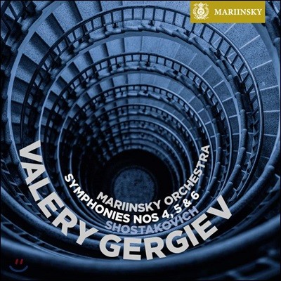 Valery Gergiev Ÿںġ :  4,5,6 (Shostakovich: Symphonies Nos. 4, 5, 6)