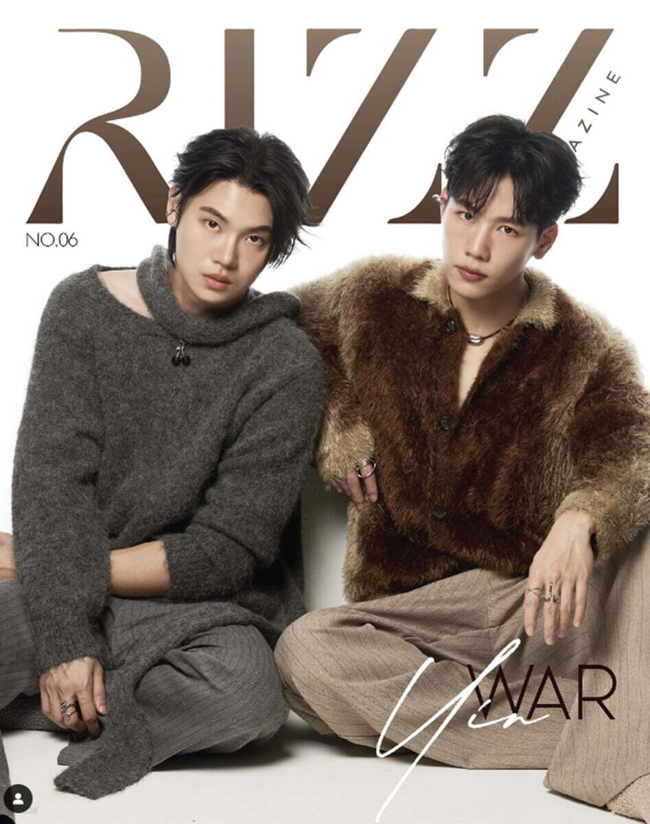 Rizz Magazine 태국 2024년 No.6 : Yin Anan & War Wanarat 커버 - 예스24