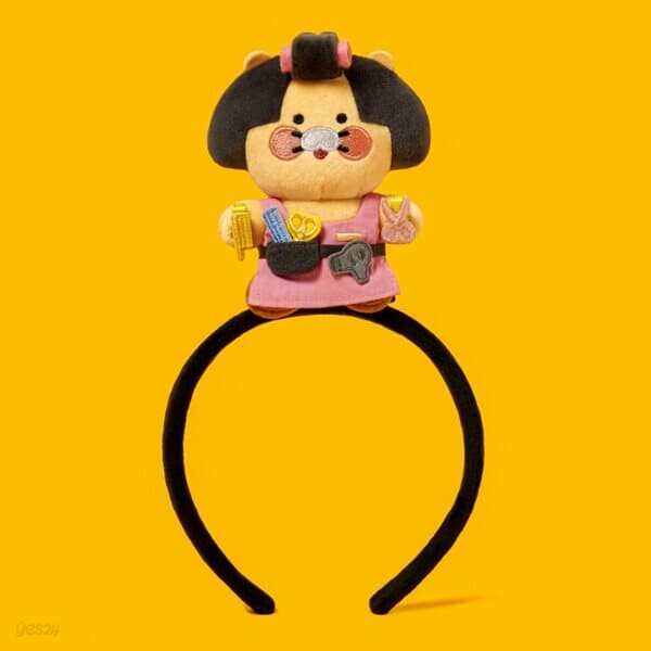 춘식버스 집게핀 헤어밴드 미용사_춘식이