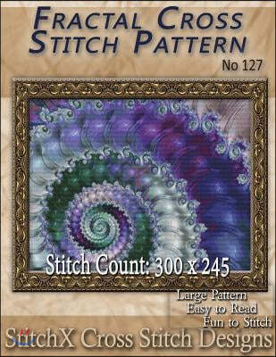 Fractal Cross Stitch Pattern - No. 127