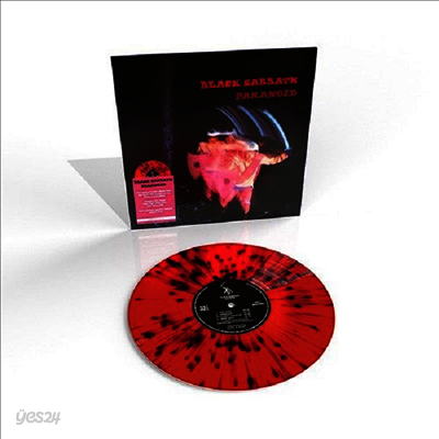 Black Sabbath - Paranoid (RSD)(Remastered)(Ltd)(Red/Black Splatter Colored LP)