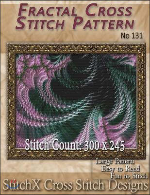 Fractal Cross Stitch Pattern - No. 131