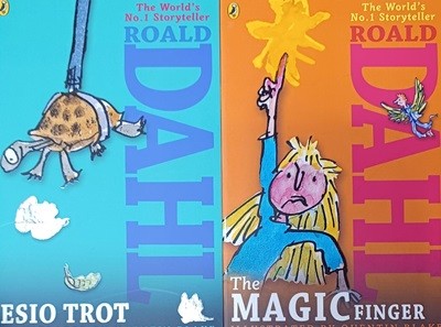 로알드 달 Roald Dahl 외국도서 ( ESIO TROT + MAGIC FINGER ) -총2권 