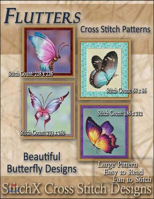 Flutters Cross Stitch Patterns: Beautiful Butterfly Designs