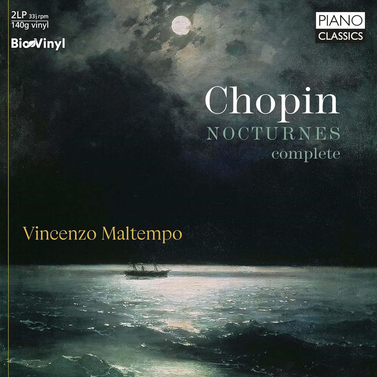 Vincenzo Maltempo 쇼팽: 녹턴 (Chopin: Complete Nocturnes) [2LP]