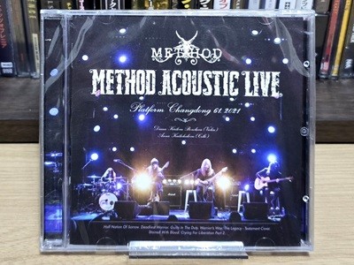 (미개봉 희귀 한정반) Method (메써드) - Acoustic Live