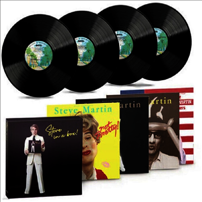 Steve Martin — Steve In A Box: The Warner Years 1977-1981 앨범 커버