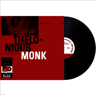 Thelonious Monk — Genius Of Modern Music Vol.2 (Remastered) 앨범 커버