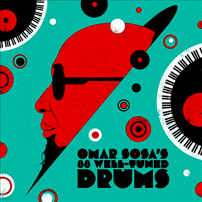 Omar Sosa — Omar Sosas 88 Well-Tuned Drums 앨범 커버