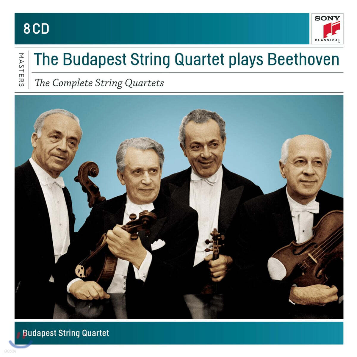 [EU 수입 8CD BOX SET] Budapest String Quartet 베토벤: 현악 사중주 전곡집 ( Beethoven : Complete String Quartets)