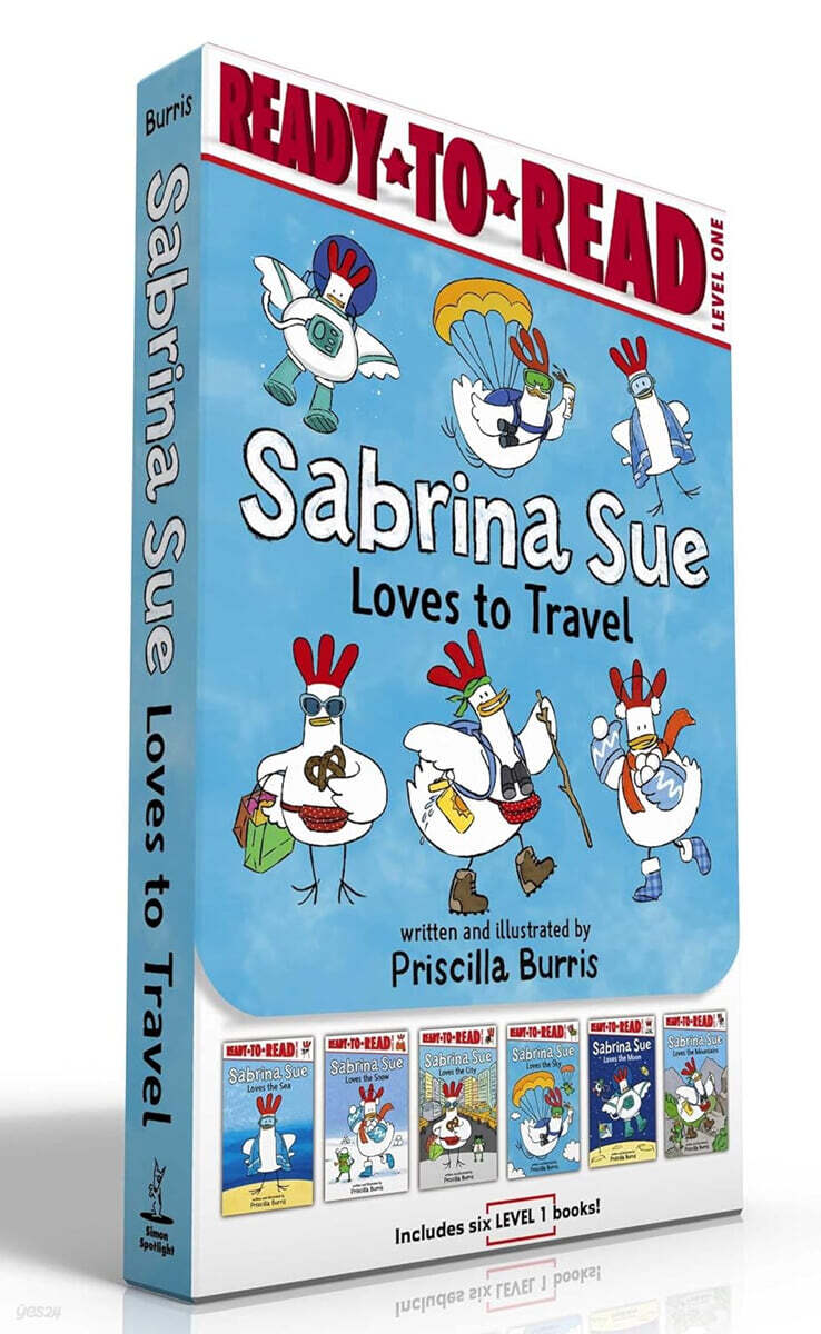 Ready-To-Read Level 1 : Sabrina Sue Loves to Travel! (Boxed Set)