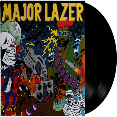 Major Lazer — Guns Don't Kill People... Lazers Do (Gatefold) 앨범 커버