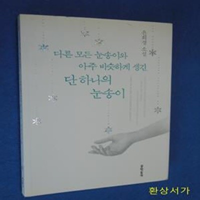 다른 모든 눈송이와 아주 비슷하게 생긴 단 하나의 눈송이 (은희경 소설) / 작가 사인본