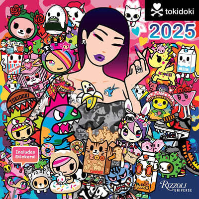tokidoki 2025 Wall Calendar