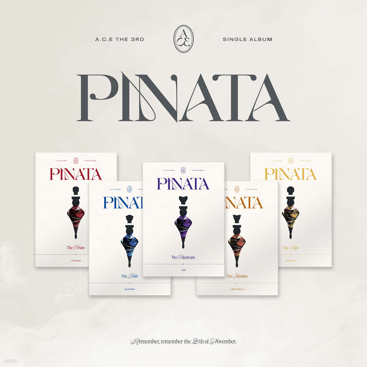 에이스 (A.C.E) -  3rd Single Album : PINATA [5종 SET]