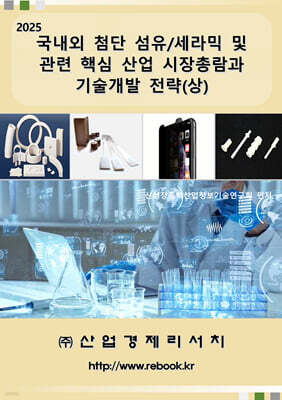 산업경제리서치 2025 국내외 첨단 섬유/세라믹 및 관련 핵심 산업 시장총람과 기술개발 전략(상)