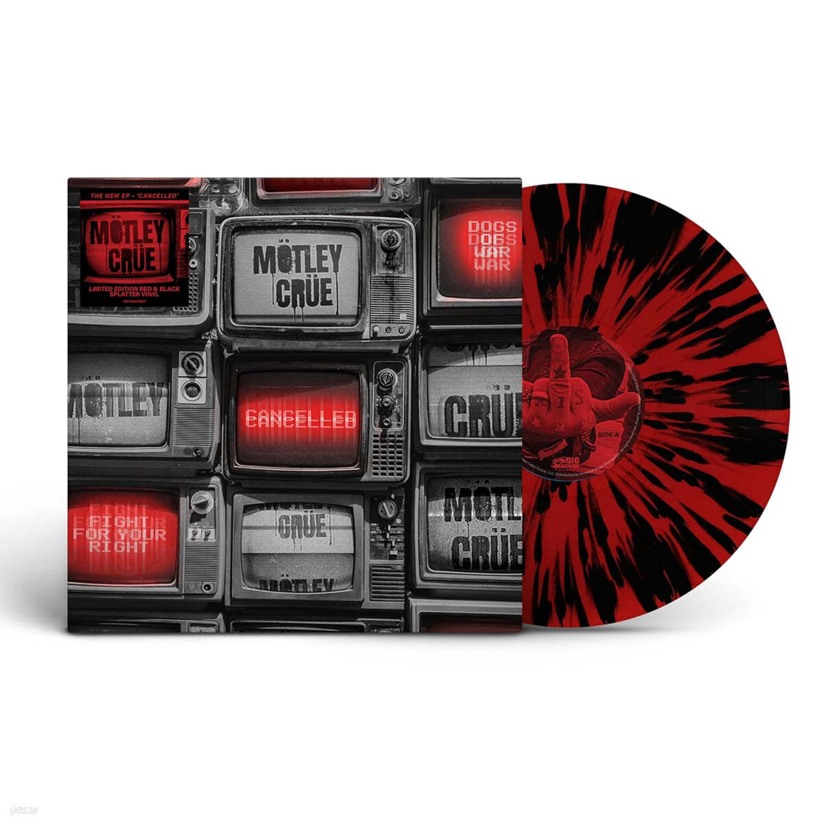 Motley Crue (머틀리 크루) - Cancelled [레드 & 블랙 스플래터 컬러 LP]