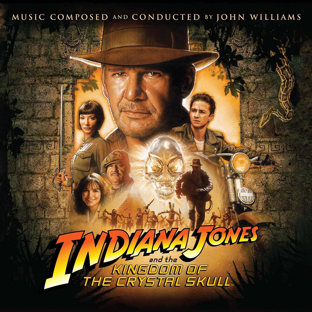 인디아나 존스: 크리스탈 해골의 왕국 영화음악 (Indiana Jones And The Kingdom Of The Crystal Skull OST by John Williams) [2LP]