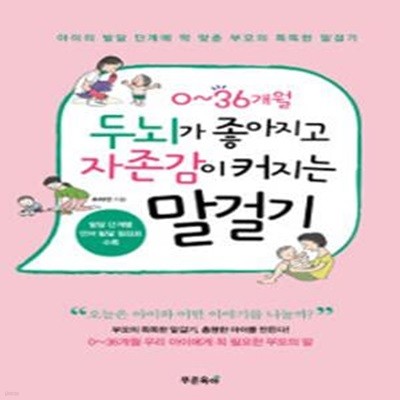 0~36개월 두뇌가 좋아지고 자존감이 커지는 말걸기 (아이의 발달 단계에 딱 맞춘 부모의 똑똑한 말걸기)