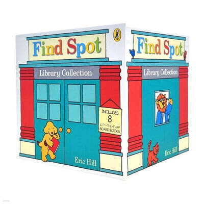Find Spot Library : Lift the Flap 8 Books Collection