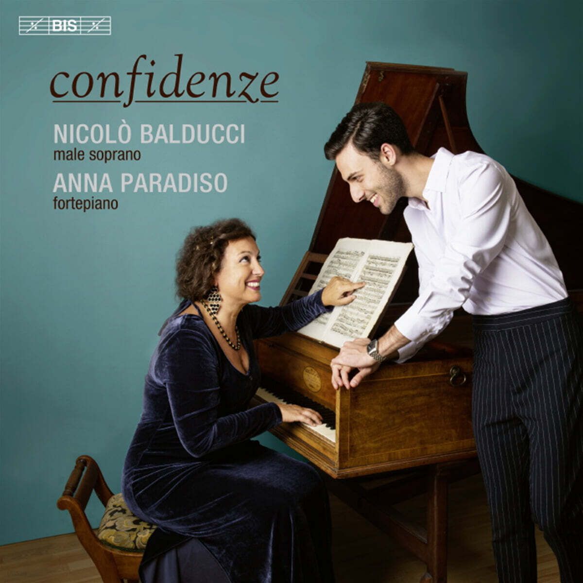 Nicolò Balducci / Anna Paradiso 카운터테너 보컬집 - 베토벤 / 모차르트 / 하이든 (Confidenze)