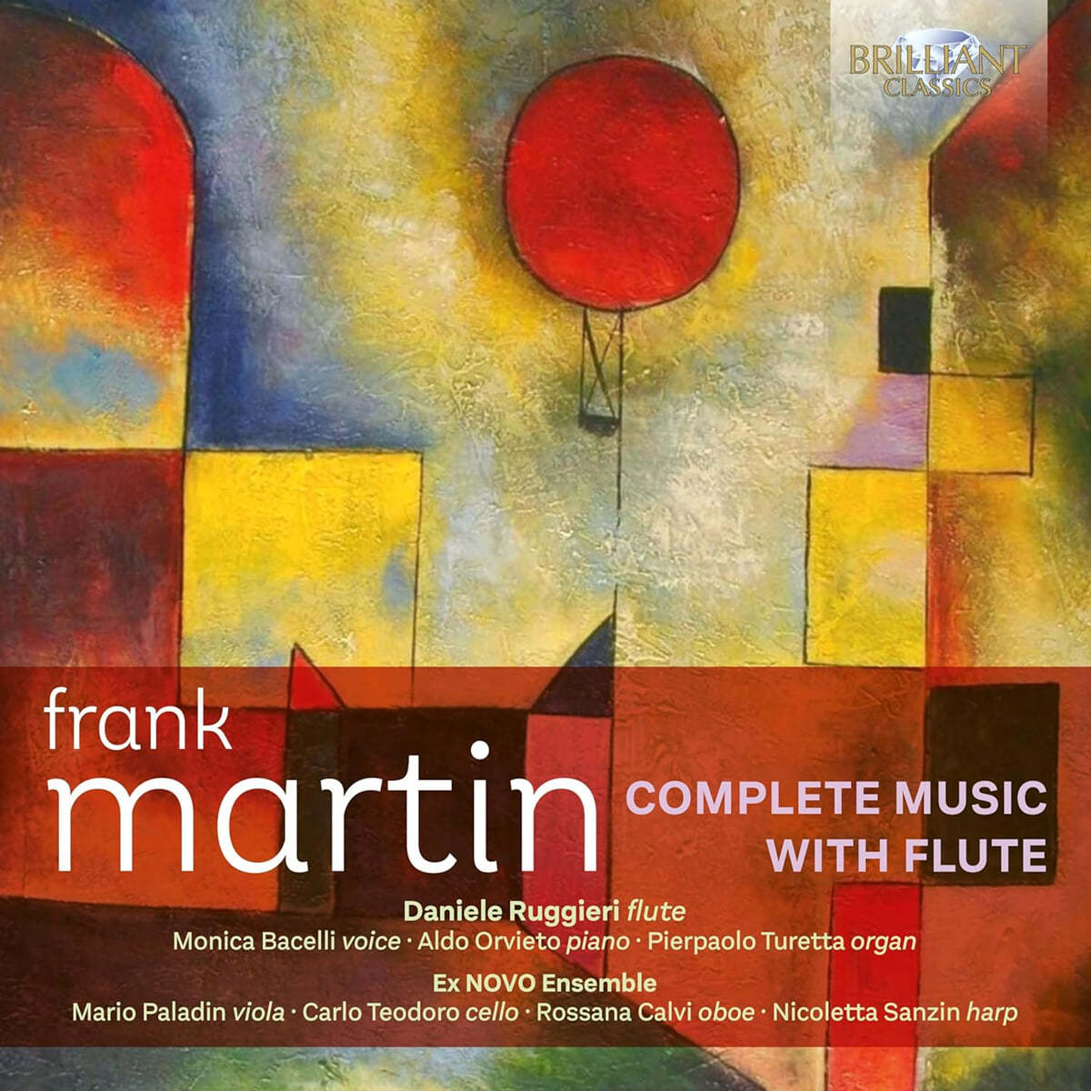 Daniele Ruggieri 마르탱: 플루트 작품 전곡 (Martin: Complete Music With Flute)