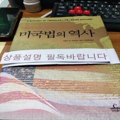 미국법의 역사 (미국법의 역사는 미국인의 삶의 역사다)