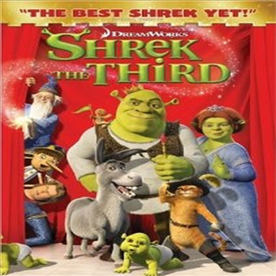 Shrek The Third ( 3) (2007)(ڵ1)(ѱ۹ڸ)(DVD)