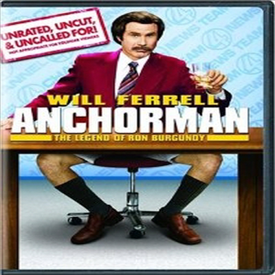 Anchorman: The Legend of Ron Burgundy (Ŀ) (2004)(ڵ1)(ѱ۹ڸ)(DVD)