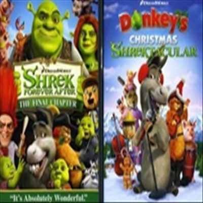 Shrek Forever After/ Donkey's Christmas Shrektacular (  / Ŭ)(ڵ1)(ѱ۹ڸ)(DVD)