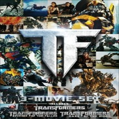 Transformers Trilogy - Transformers / Transformers: Revenge of the Fallen / Transformers: Dark of the Moon (Ʈ Ʈ)(ڵ1)(ѱ۹ڸ)(DVD)