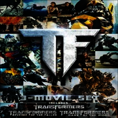 Transformers Trilogy - Transformers / Transformers: Revenge of the Fallen / Transformers: Dark of the Moon (트랜스포머 트릴로지)(지역코드1)(한글무자막)(DVD)