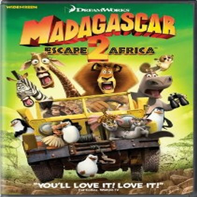 Madagascar: Escape 2 Africa (ٰī 2) (2008)(ڵ1)(ѱ۹ڸ)(DVD)