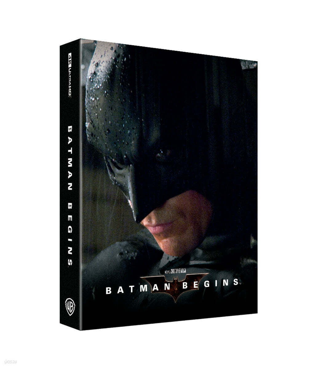배트맨 비긴즈 (3Disc, 4K UHD+BD+보너스BD 풀슬립 스틸북 한정판) : 블루레이