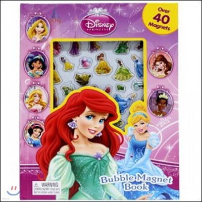 Disney princess Bubble Magnet Book - 자석놀이책
