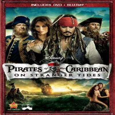 Pirates of the Caribbean: On Stranger Tides (ĳ :  ) (ѱ۹ڸ)(Blu-ray / DVD) (2011)