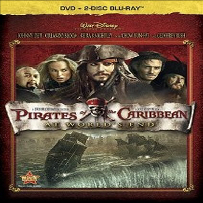 Pirates Of The Caribbean: At World's End (ĳ  -  ) (ѱ۹ڸ)(Blu-ray / DVD) (2007)