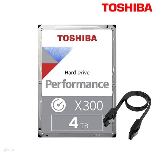 도시바 X300 Refresh 7200/512M (HDWR740, 4TB)