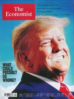 The Economist (주간) : 2024년 11월 02일 : 도널드 트럼프 커버