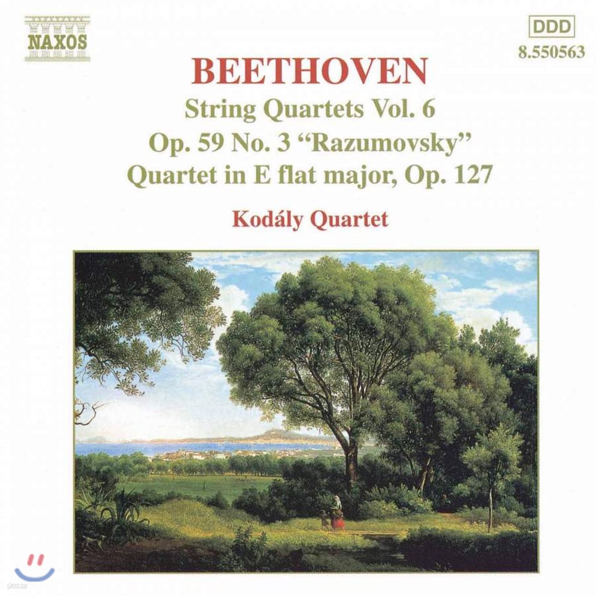 Kodaly Quartet 베토벤: 현악 사중주 6집 - 9번 `라주노프스키 3번`, 12번 (Beethoven: String Quartets, Vol. 6)