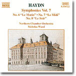 Nicholas Ward 하이든: 교향곡 7집 - 6번 7번 8번 (Haydn : Symphony No.6, 7 & 8)