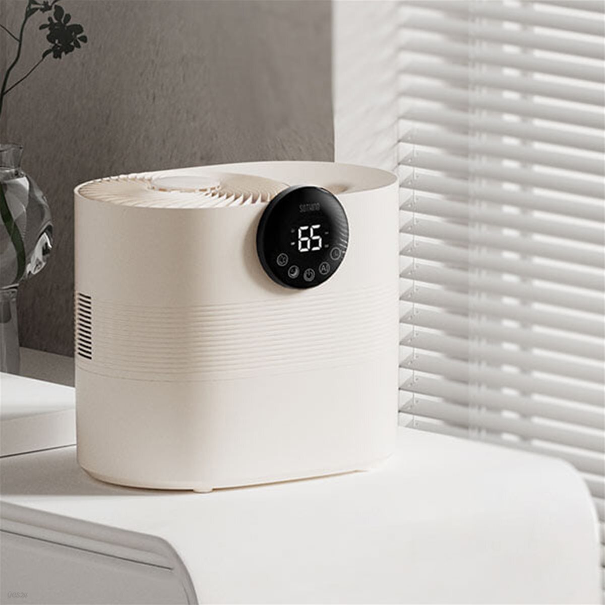 [소싱] 클라우드 자연기화식 UV 살균 가습기 5리터 (스마트 음성제어/습도감지/리소자임필터)