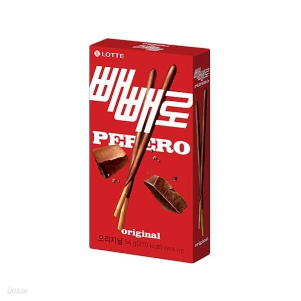 롯데 빼빼로 데이 초코 빼빼로 54g
