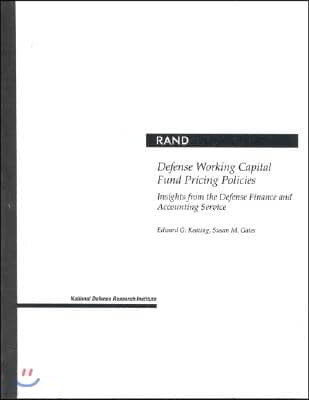 Defense Working Capital Fund Pricing Policies