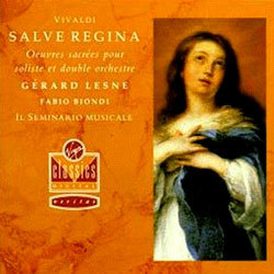 Vivaldi : Salve ReginaMusique Sacree Pour Alto : Gerard LesneIl Seminario Musicale