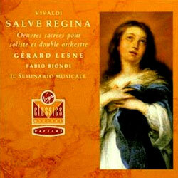 Vivaldi : Salve ReginaㆍMusique Sacree Pour Alto : Gerard LesneㆍIl Seminario Musicale